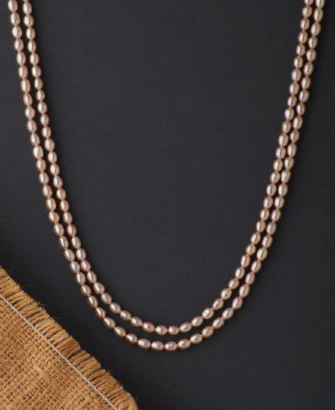 women's gold choker necklace -Classy Real Pearl Necklace