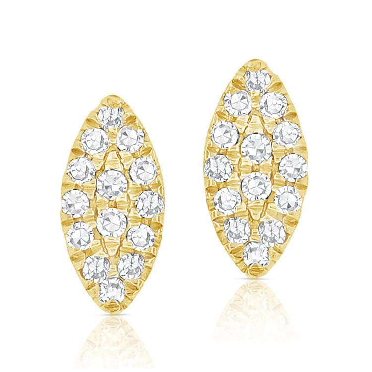 women's large hoop earrings -Unique 0.06ct Diamond Stud