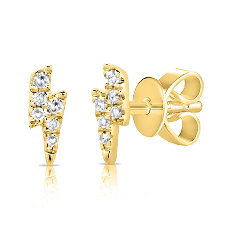 women's zodiac earrings -Trendy Diamond Zodiac Studs