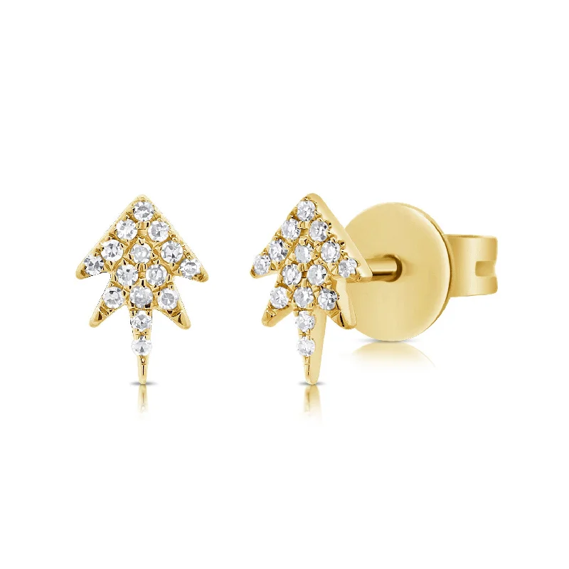 women's bold earrings -Classic 0.07ct Diamond Stud