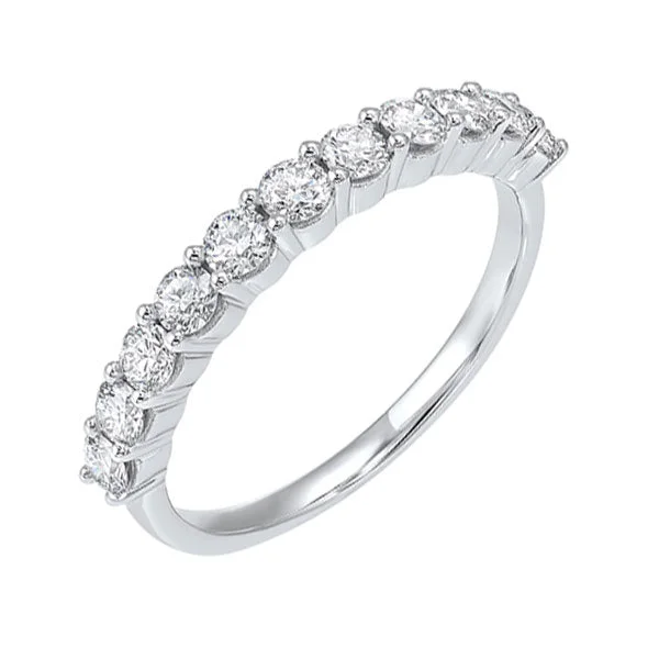 pear-shaped engagement rings -14KT WHITE GOLD DIAMOND(1/4CTW) RING