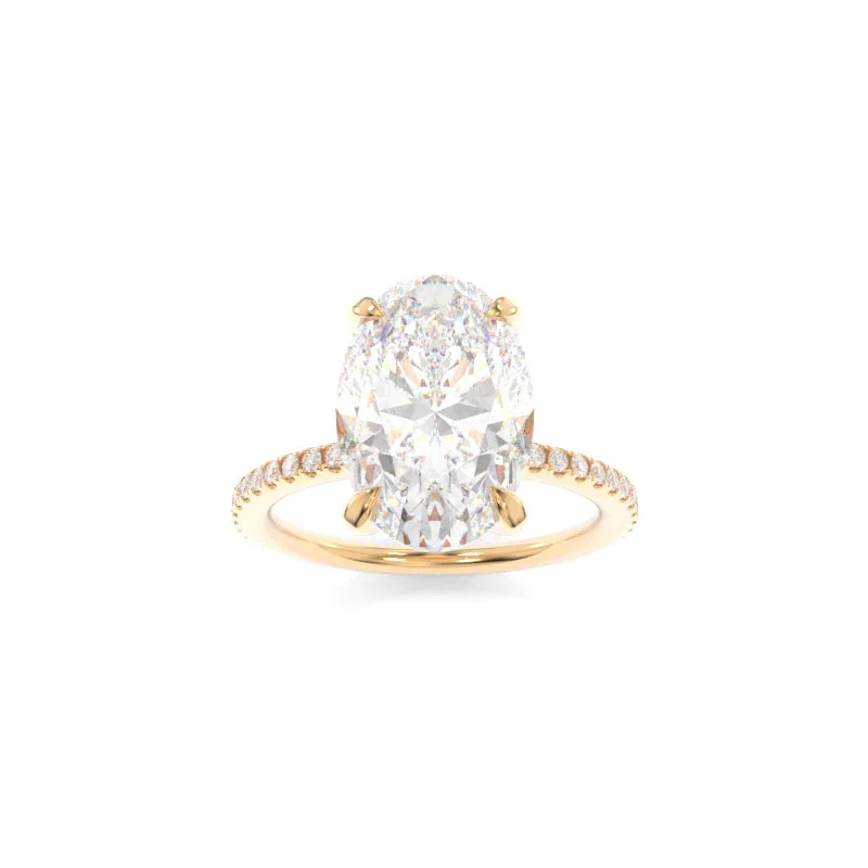 simple engagement rings -Selena Ring Oval