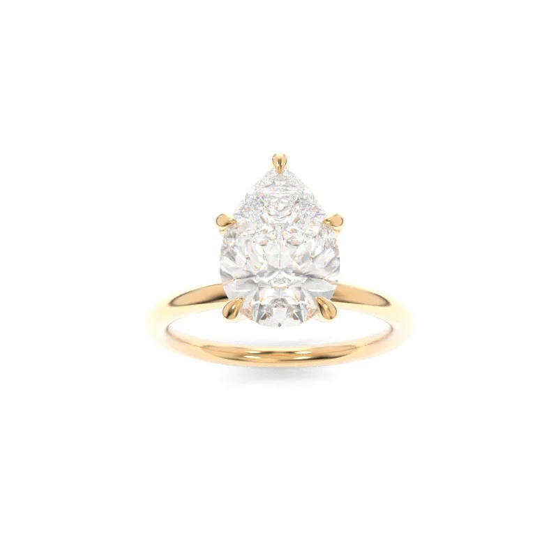 marquise engagement rings -Jennie Solitaire Pear