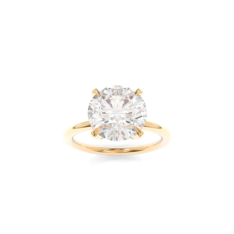 luxury engagement rings -Selena Solitaire Round