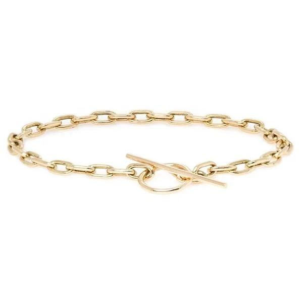 women's intricate bracelet -ZOE CHICCO Medium Link Toggle Bracelet