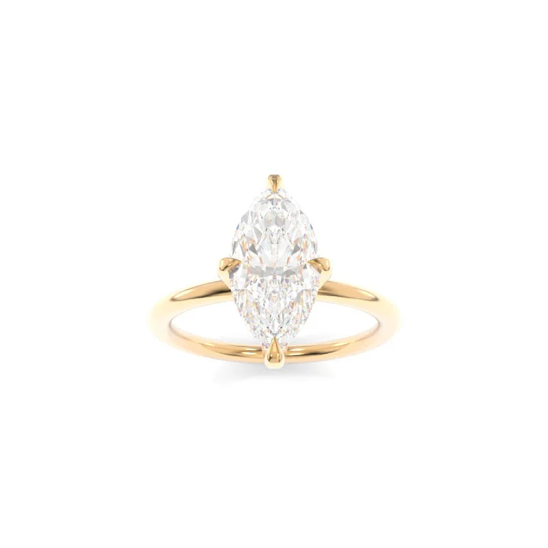 antique engagement rings -Selena Solitaire Marquise