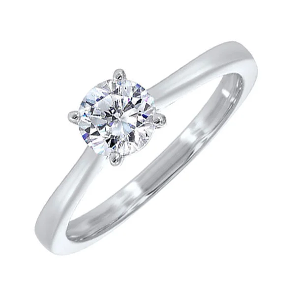 stacked engagement rings -14KT WHITE GOLD DIAMOND(1CTW) RING