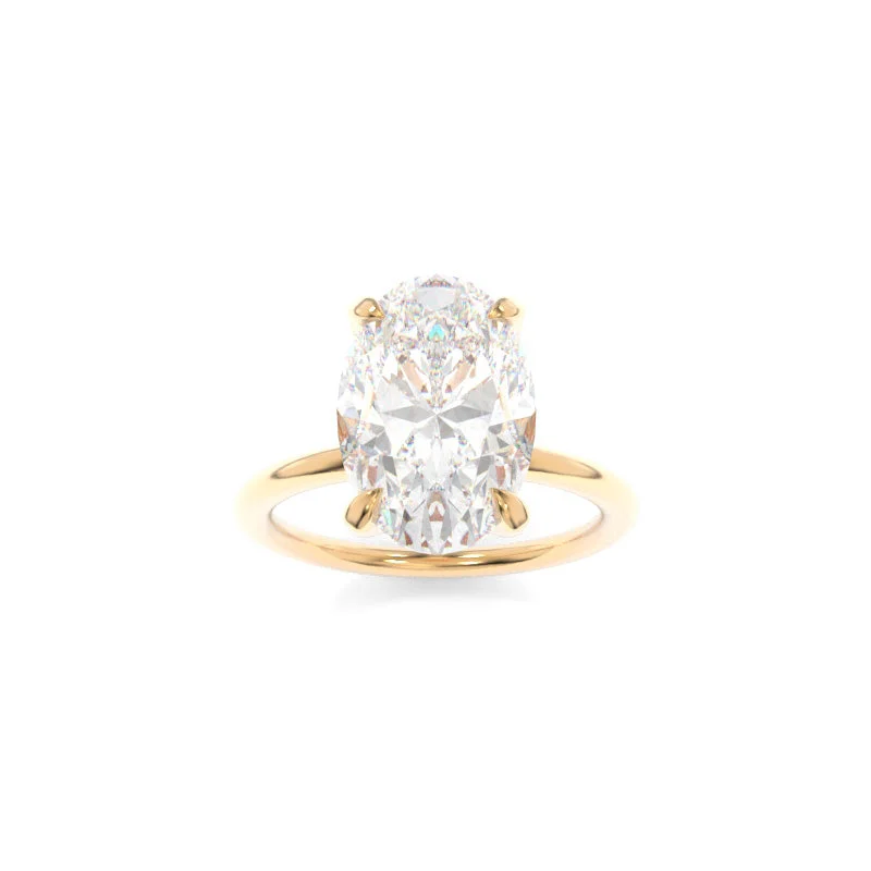 modern engagement rings -Selena Solitaire Oval