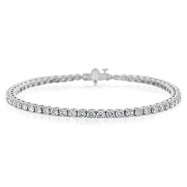 women's amethyst bangle -4 Carat Diamond Tennis Bracelet