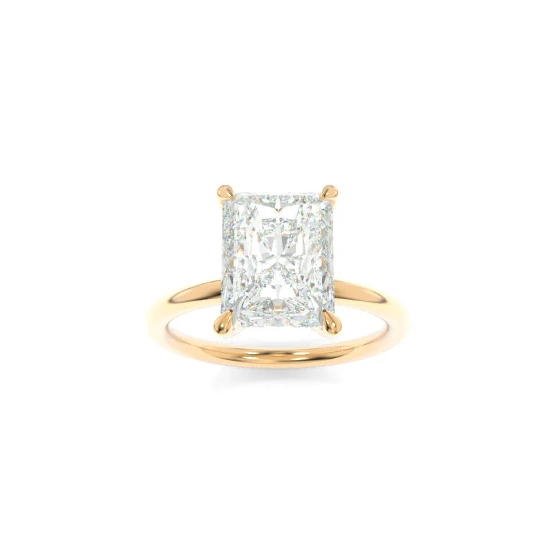 oval engagement rings -Jennie Solitaire Radiant