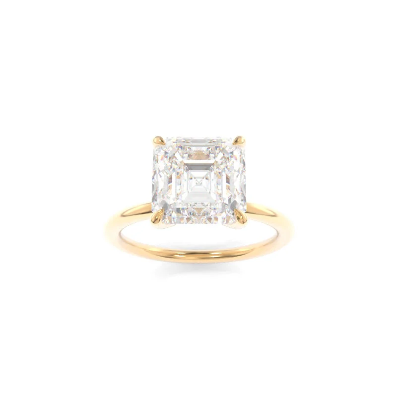 vintage engagement rings -Tara Solitaire Asscher