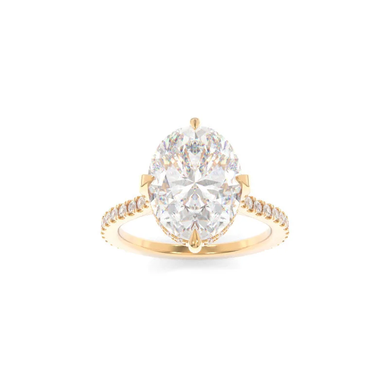 classic diamond engagement rings -Nora Ring Oval