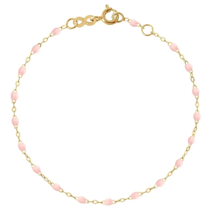 women's delicate bracelet -GIGI CLOZEAU Classic Gigi Baby Pink Bracelet