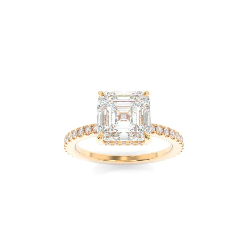 heirloom engagement rings -Avery Ring Asscher