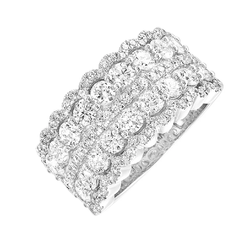 classic engagement rings -14Kt White Gold Diamond 2Ctw Ring