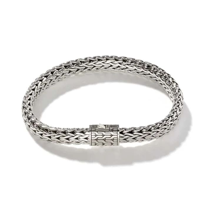 women's star bracelet -John Hardy 6.5MM Men's Classic Chain Bracelet in Sterling Silver