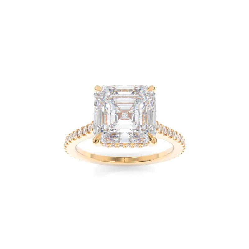 timeless engagement rings -Elle Ring Asscher