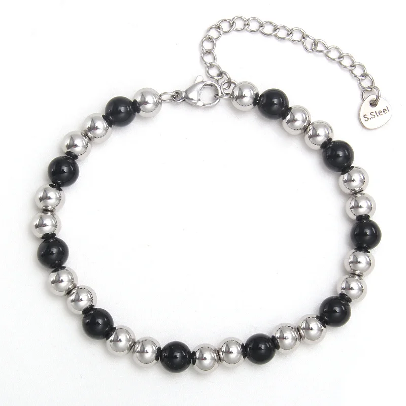 NL02-1 Black Silver 6mm