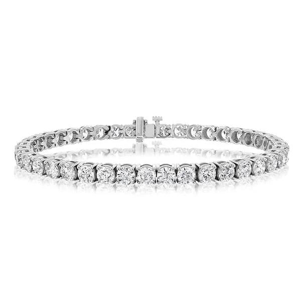 women's infinity bracelet -11.48 Carat Diamond Tennis Bracelet