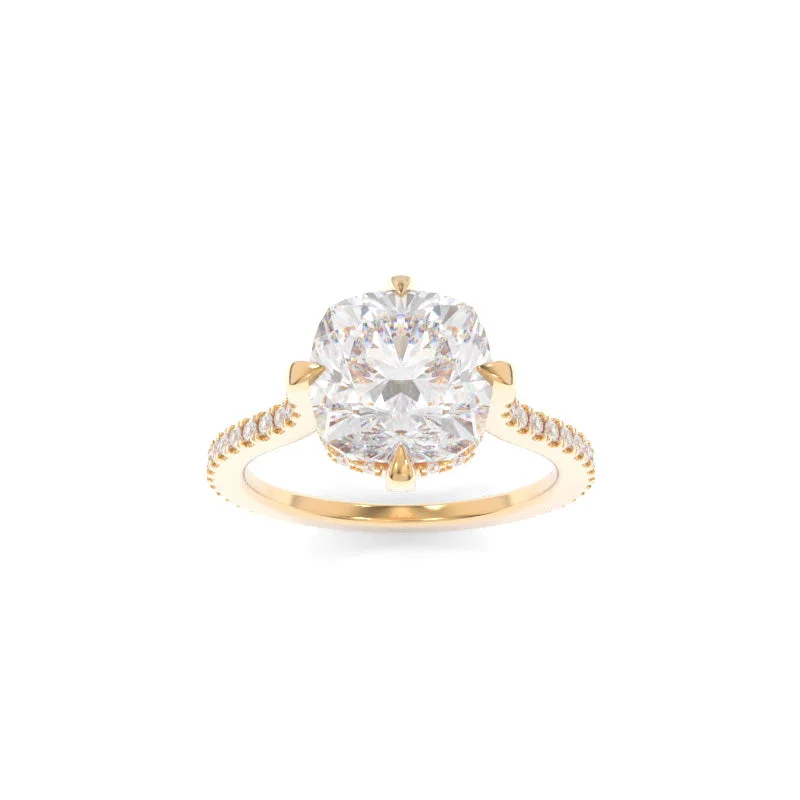 cushion cut engagement rings -Emalyn Ring Cushion