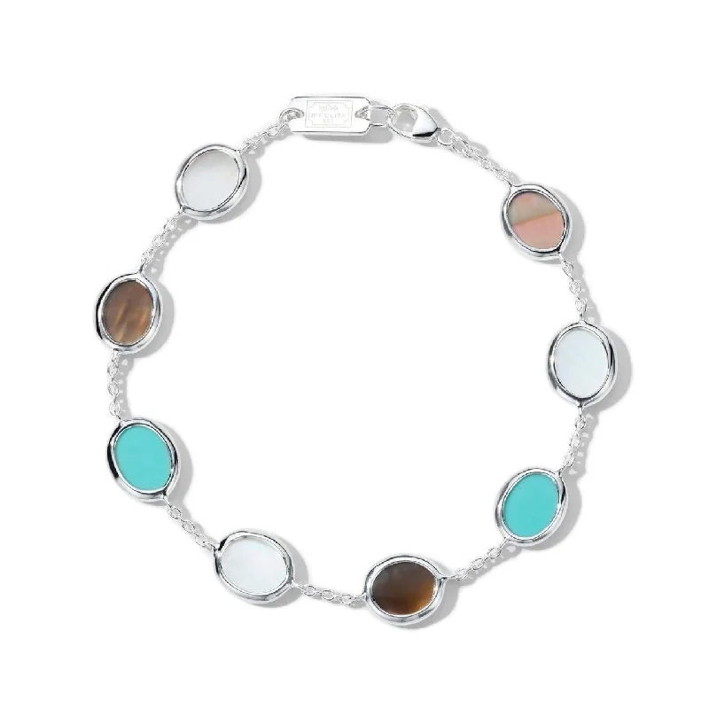 women's minimalist bracelet -IPPOLITA Polished Rock Candy Bracelet in Isola