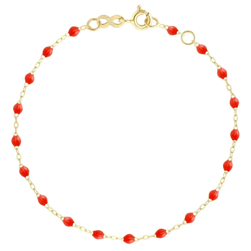 women's gemstone bracelet -GIGI CLOZEAU Classic Gigi Coral Bracelet