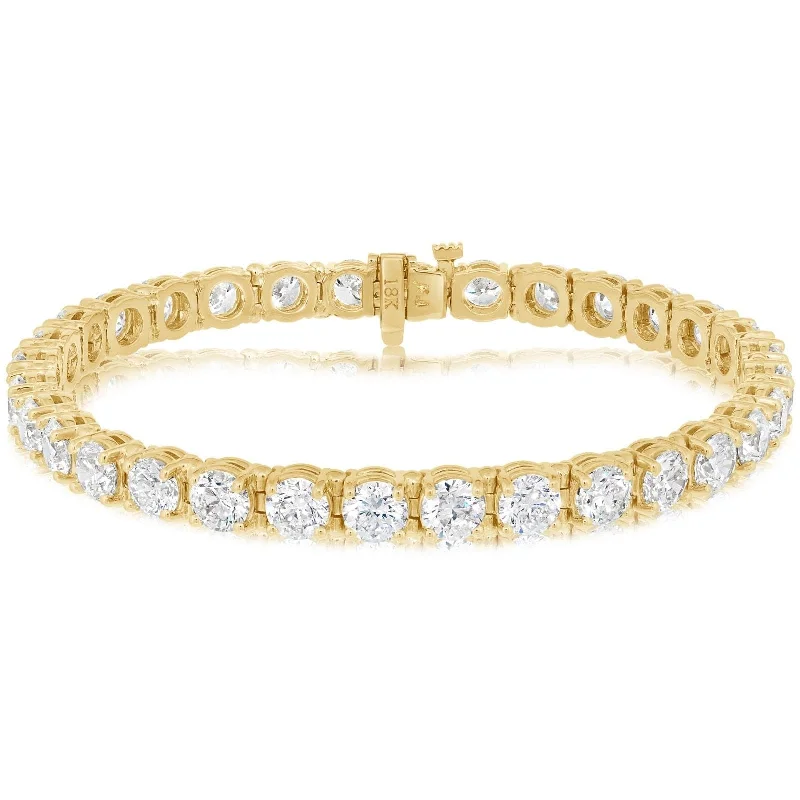 women's tennis bracelet -12.5 Carat Diamond Tennis Bracelet