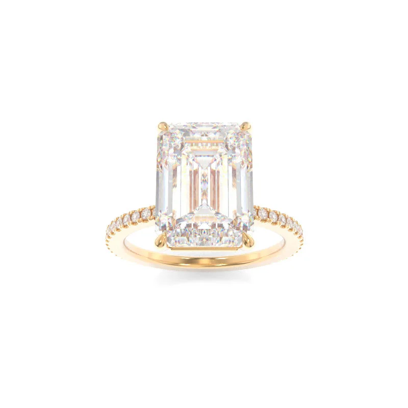 emerald cut engagement rings -Tara Ring Emerald