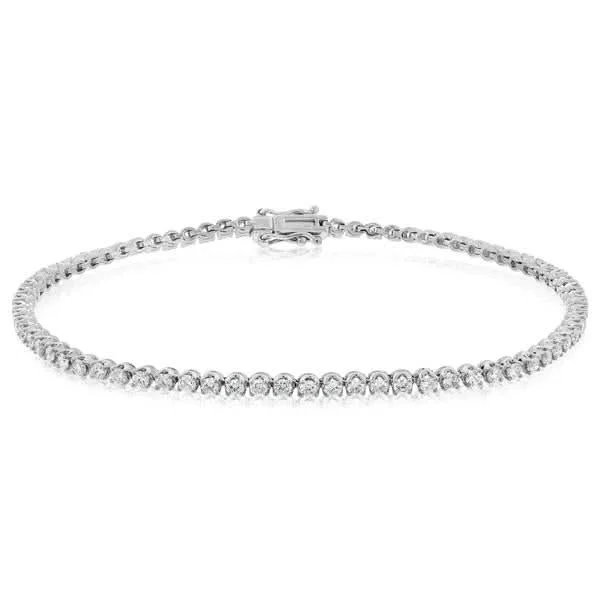 women's twisted bracelet -2 Carat Diamond Tennis Bracelet