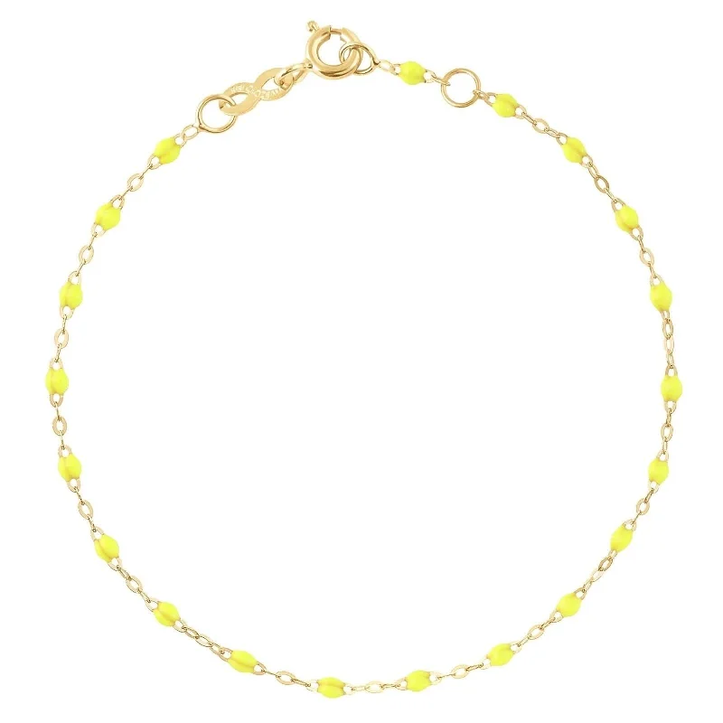 women's pearl bracelet -GIGI CLOZEAU Classic Gigi Lime Bracelet