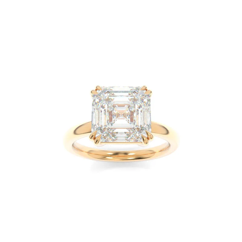 nontraditional engagement rings -Rachel Solitaire Asscher