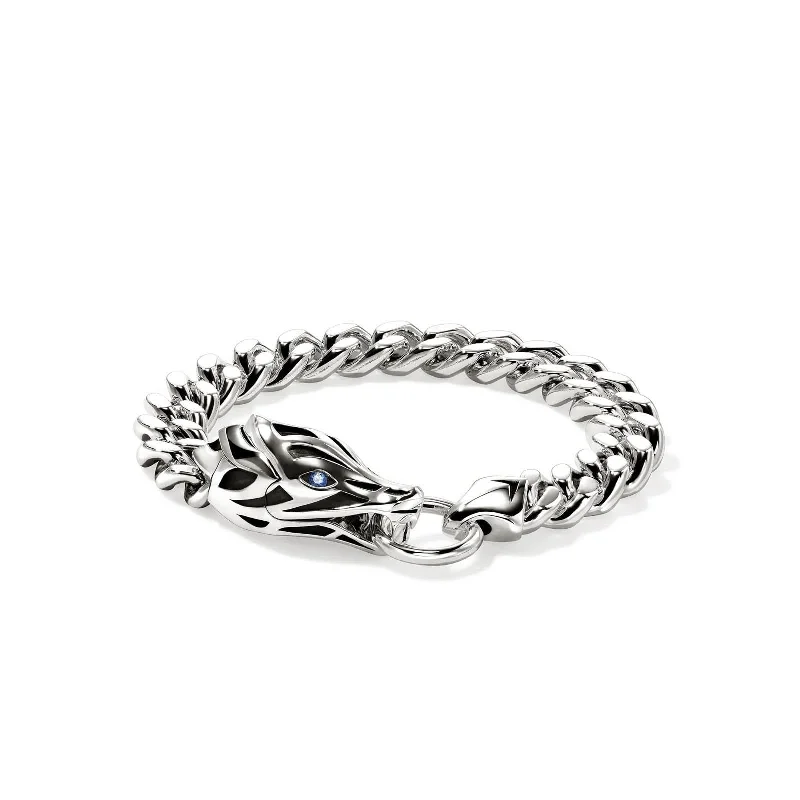 women's infinity bracelet -JOHN HARDY Naga Curb Chain Bracelet