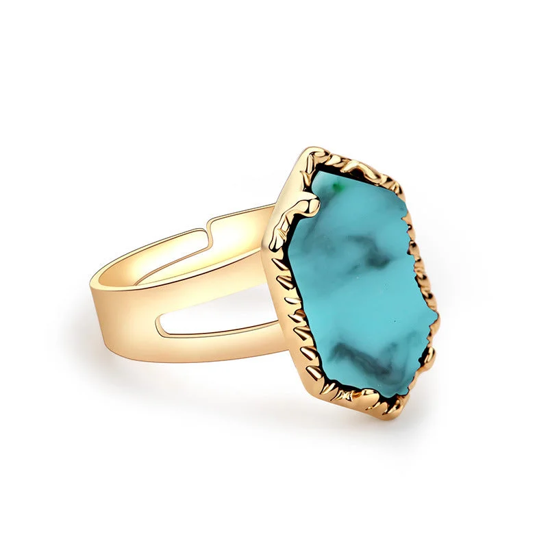 Nr101 Gold + Turquoise