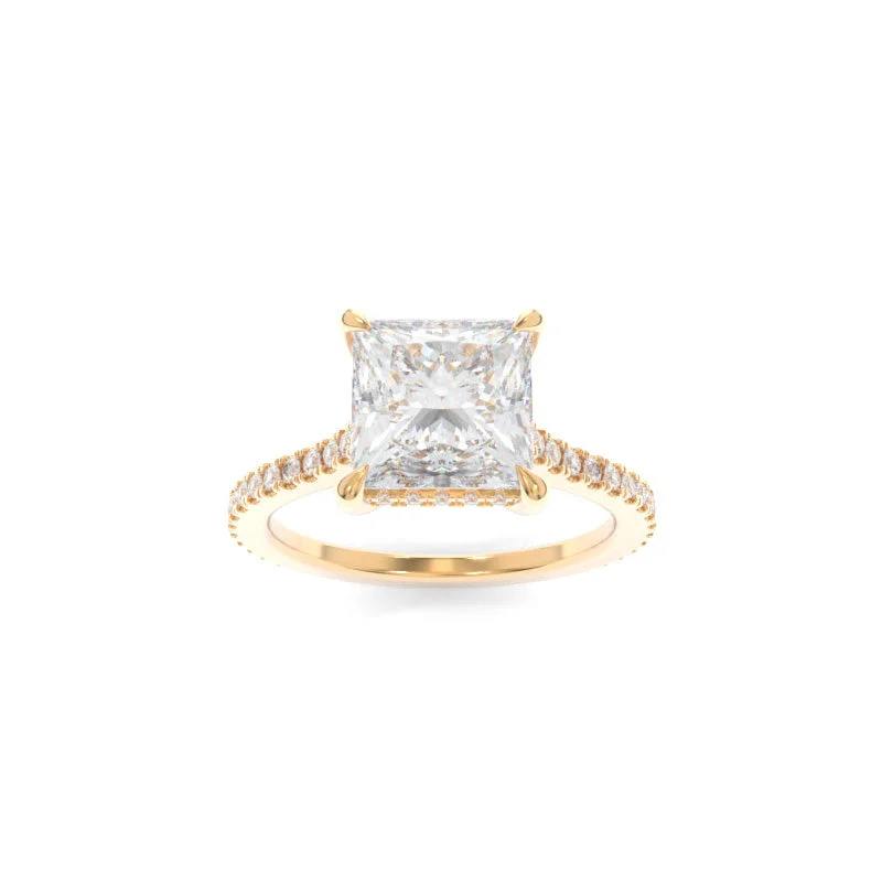 simple engagement rings -Elle Ring Princess