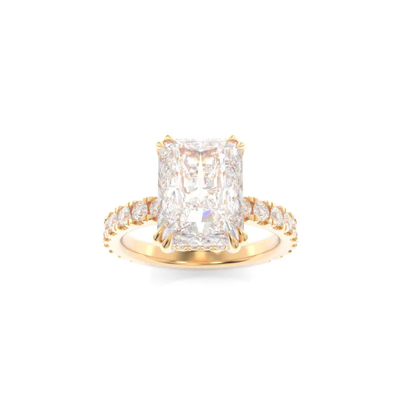 modern princess cut engagement rings -Rachel Ring Radiant