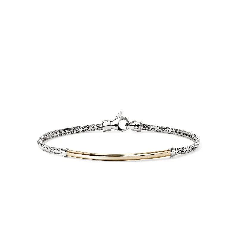 women's woven bracelet -JOHN HARDY 2.5mm Essential Bar Bracelet