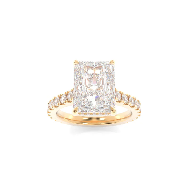 custom halo engagement rings -Jessie Ring Radiant