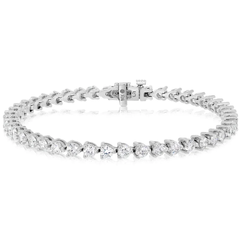 women's minimalist bracelet -6 Carat Diamond Bracelet