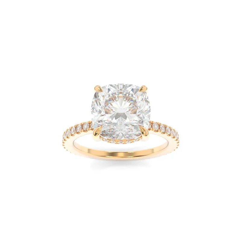 modern engagement rings -Avery Ring Cushion