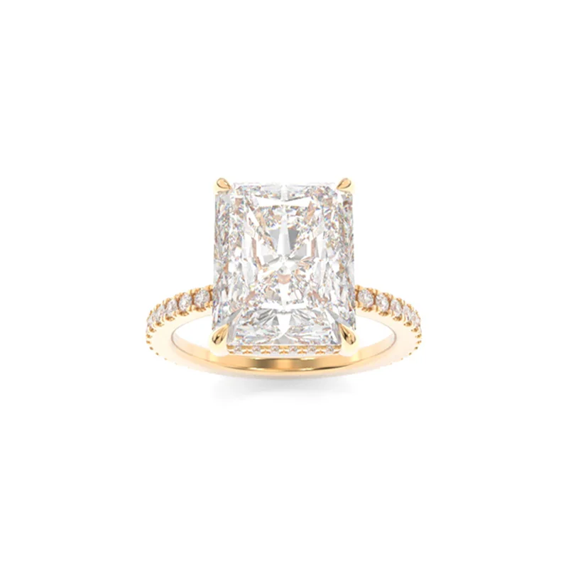 emerald cut engagement rings -Avery Ring Radiant