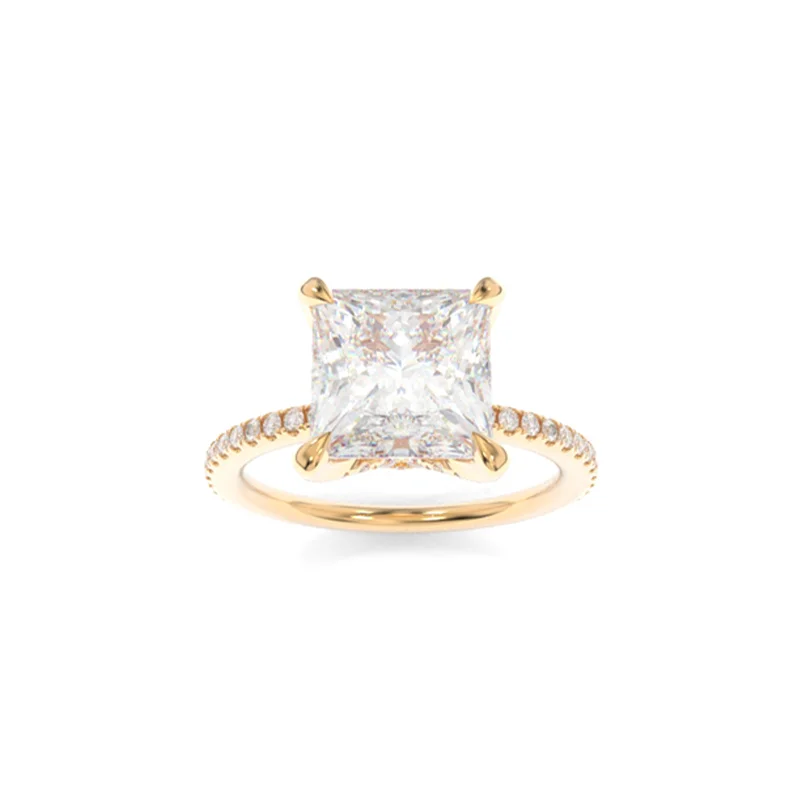 contemporary engagement rings -Selena Ring Princess