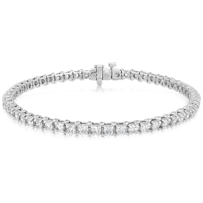 women's diamond bangle -5.00 Carat Diamond Bracelet